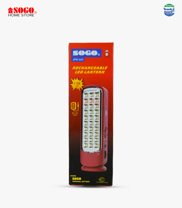 Sogo Rechargeable Emergency Light (JPN-343) - Image 2