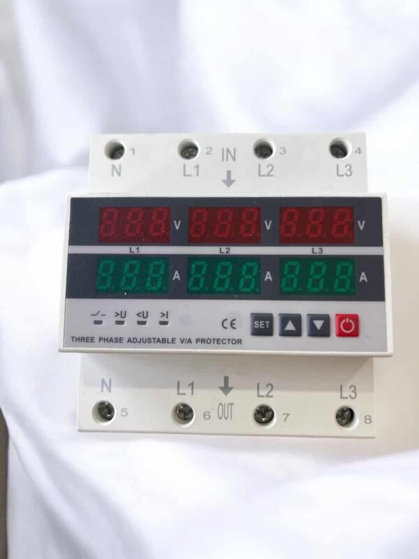 S&A 4Pole 3phase voltage and current protector