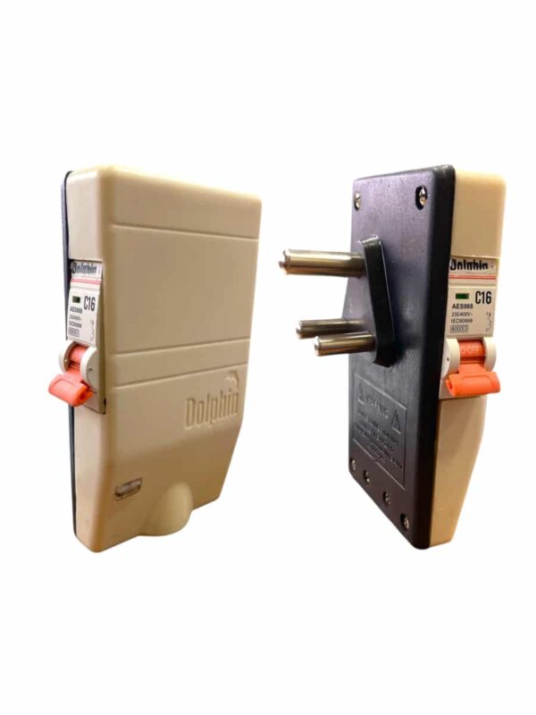 Dolphin Miniautre Circuit Breaker Shoe with Plug for Air Conditioner - Image 2