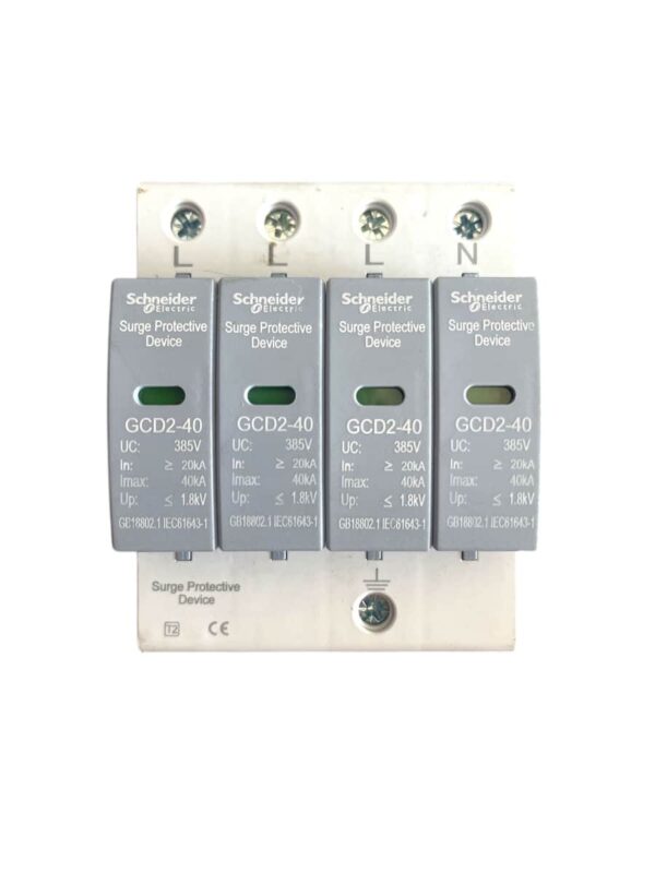 SCHNEIDER SURGE PROTECTOR GCD2-40 AC 4P 40KA in Pakistan