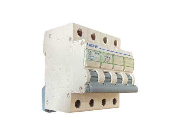 4 pole Ac faster circuit breaker 63A