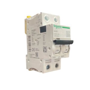 2 pole AC Schneider mcb circuit breaker 63A