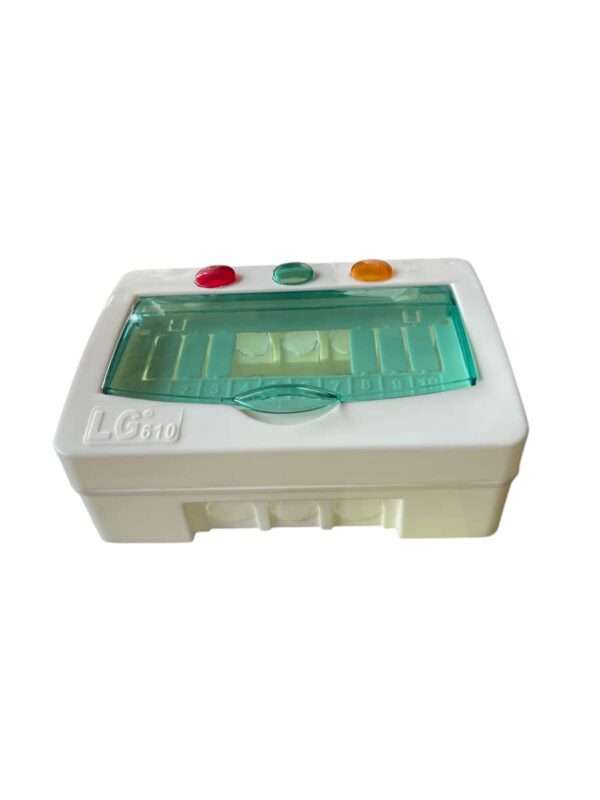 Plastic PVC Distribution Breaker Box for 10 breakers with light